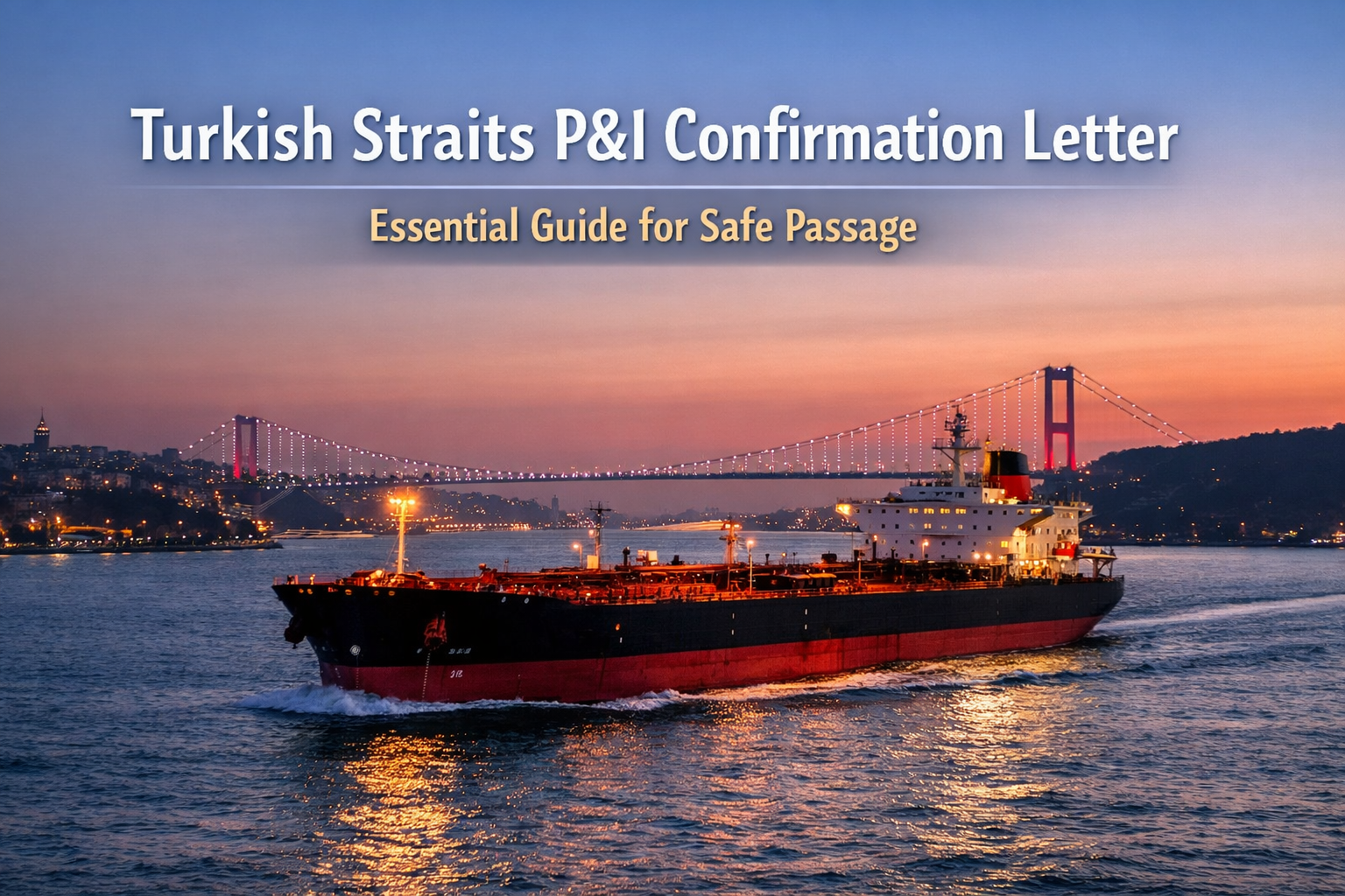 Turkish Straits P&I Confirmation Letter | ID Shipping Agency